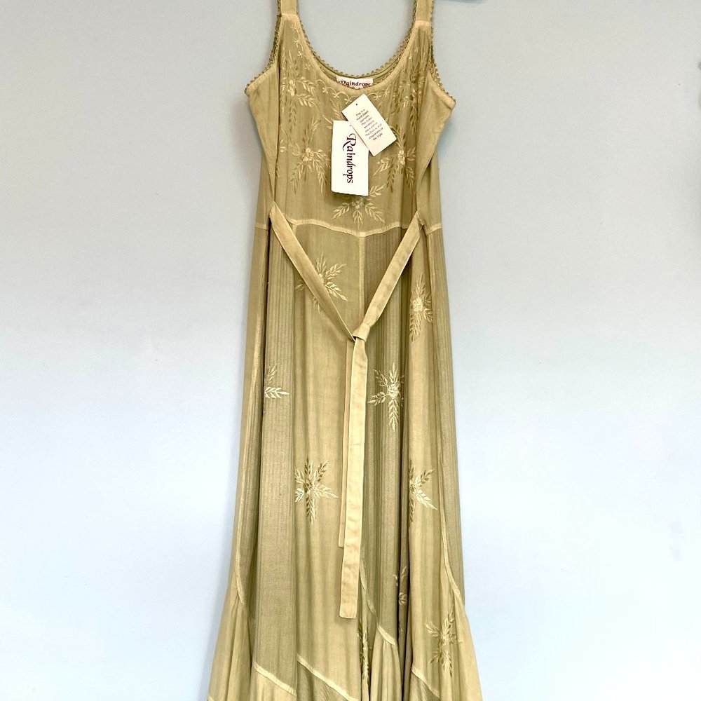 Raindrops maxi dress